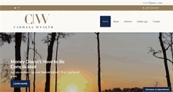 Desktop Screenshot of cadwellwealth.com