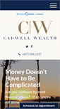 Mobile Screenshot of cadwellwealth.com